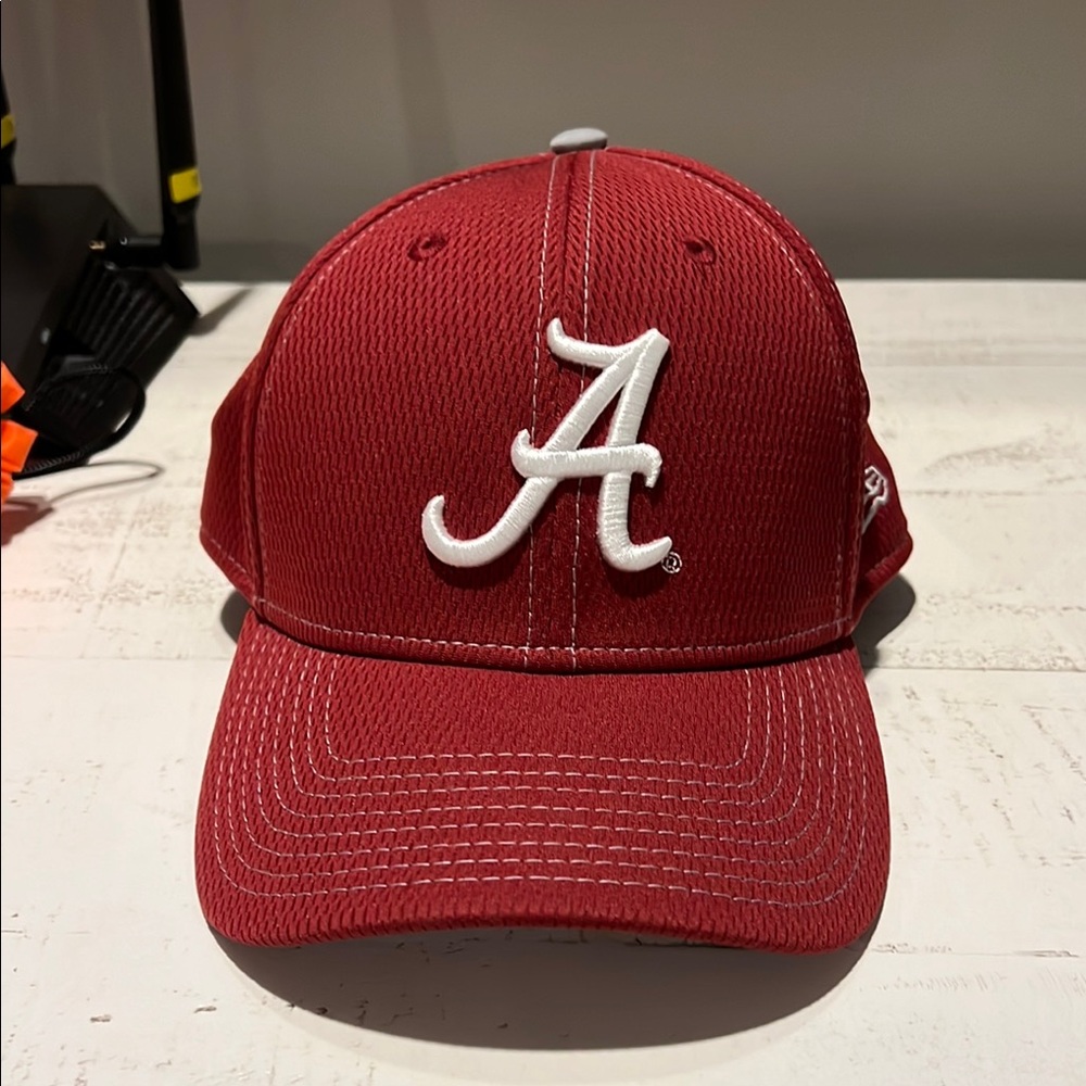 Alabama Baseball Cap with White Logo